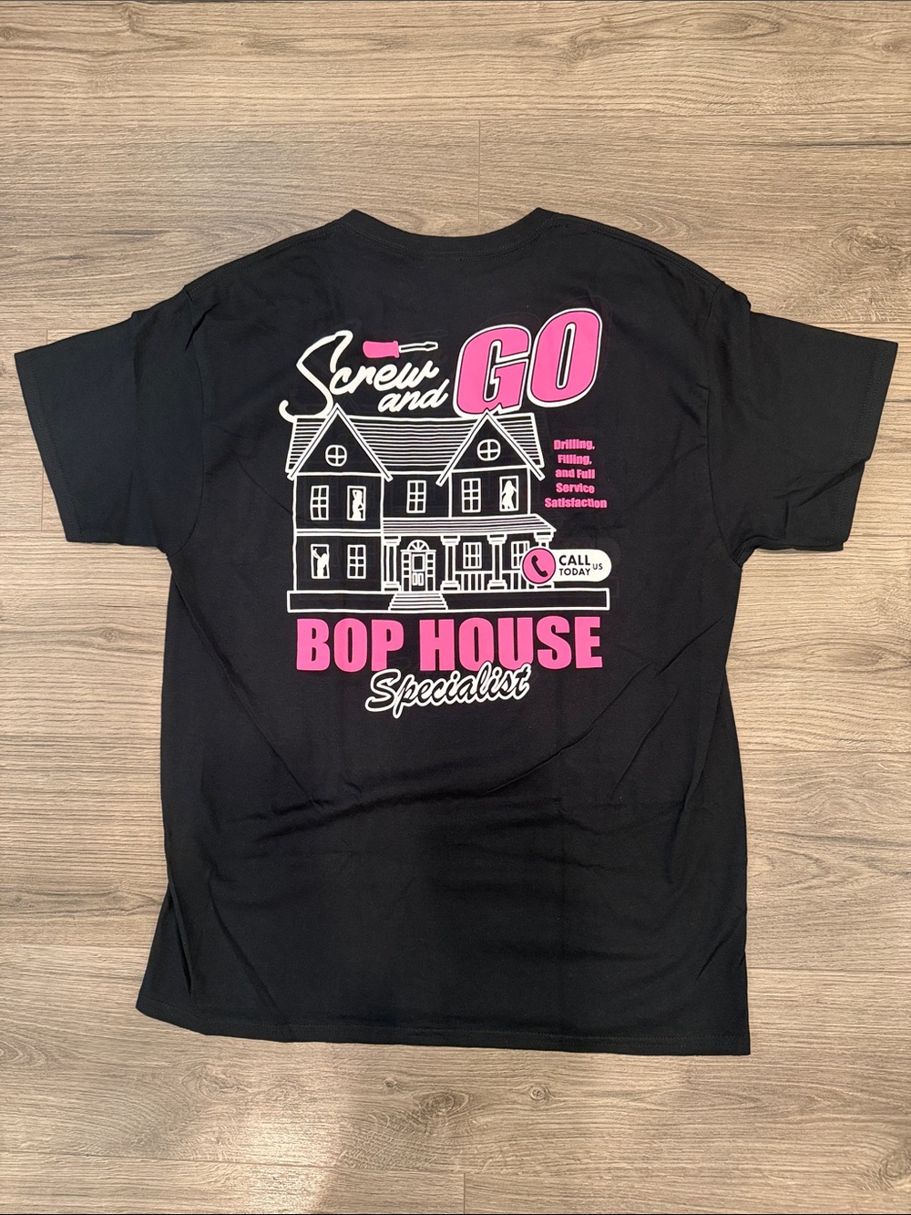Spencer’s Screw And GO Bop House Specialist Tee Men’s Size Large